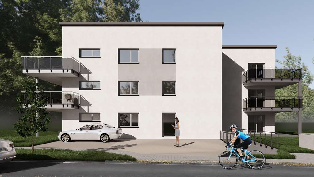 Immobilie in Ilshofen - Neubau 2-Zimmer-Wohnung OG mit Balkon - Bild 0