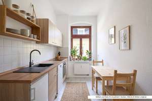 Sofort frei: 2-Raum-Wohnung mit großem Balkon ins Grüne, Parkett und Keller in Dresden-Laubegast – 1279 Laubegast, Dresden – Vorschaubild 4