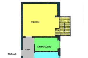 Niendorf 5 Minuten zum Tibarg in parkähnlicher Wohnanlage 1-Zimmer, Vollbad, Einbauküche, S-Balkon – König-Heinrich-Weg 9a, 22459 Hamburg – Vorschaubild 6