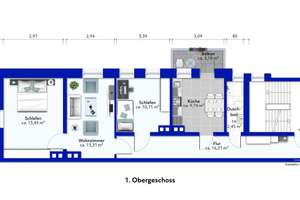 Wohnen mit Altbauflair – Gepflegte 3-Zimmer-Wohnung mit Balkon – Die vollständige Adresse der Immobilie erhältst du vom Anbieter., 27568 Lehe, Bremerhaven – Vorschaubild 9