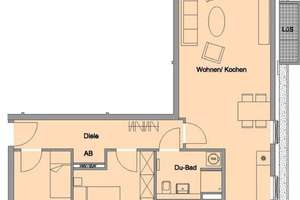 Terrassenwohnung im Neubau: 3-Zimmer-Wohnung in Rüttenscheid
