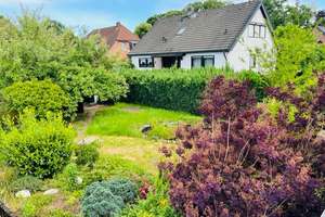 Hannover Kaltenweide : Okalhaus mit 3 Garagen auf großen Grundstück mit Teich und Gartenlaube – Mühlenweg 5, 30855 Langenhagen – Vorschaubild 7