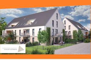 ERSTBEZUG NEUBAU 2 Zimmer Galerie Wohnung in Nürnberg mit Balkon / Fussbodenheizung / Duplexgarage – Kornburger Hauptstraße 4, 90455 Kornburg, Worzeldorf, Nürnberg – Vorschaubild 1