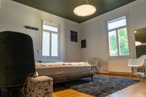 Ein ganzes Stockwerk im Kulturdenkmal:6 Zimmer, 150m²,  über 3m Deckenhöhe, Stellplatz, Ofen, Balkon – 70180 Lehen, Stuttgart – Vorschaubild 30