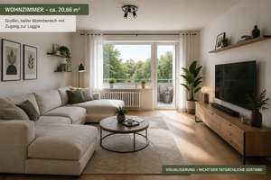 3-Zimmer-Wohnung mit Balkon in Bremen-Osterholz - provisionsfrei