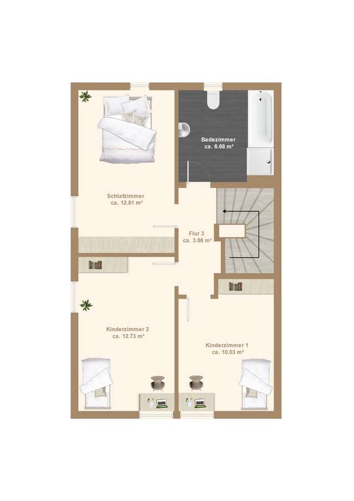 Grundriss Dachgeschoss