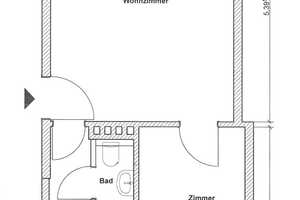 Harburg, zwischen Rathaus und TUHH; gut vermietete 2-Zimmer-Wohnung – Julius-Ludowieg-Straße 41, 21073 Hamburg – Vorschaubild 4