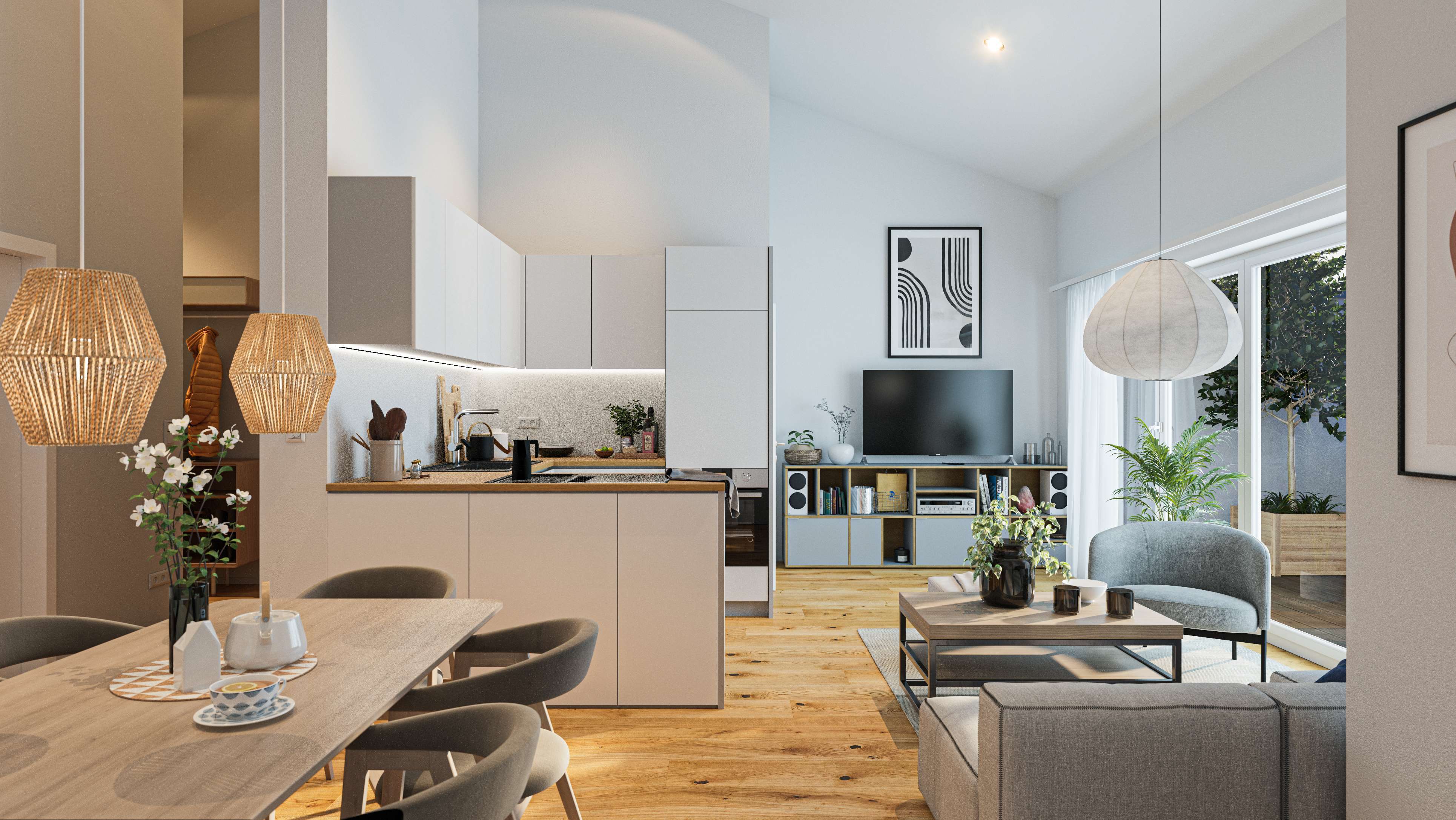 Immobilie in Ottenhofen - 4- Zimmer Penthouse mit Dachterrasse, KFW 40 - Bild 0