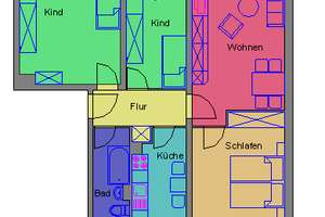 4-Raum Wohnung in Roßlau – Mittelfeldstr. 19a, 6862 Roßlau, Dessau-Roßlau – Vorschaubild 11