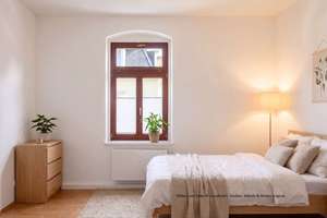 Sofort frei: 2-Raum-Wohnung mit großem Balkon ins Grüne, Parkett und Keller in Dresden-Laubegast – 1279 Laubegast, Dresden – Vorschaubild 6
