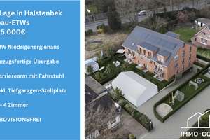 2-Zimmer-Neubauwohnung mit Südterrasse und Tiefgaragenstellplatz im Ortskern von Halstenbek – Die vollständige Adresse der Immobilie erhältst du vom Anbieter., 25469 Halstenbek – Vorschaubild 4