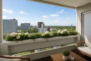 Skyline-Blick inklusive – tolle 4-Zi.-Whg. in bester Lage mit TG-Stellplatz, EBK und zwei Balkonen – Elektrastr. 5, 81925 Parkstadt, München – Vorschaubild 7