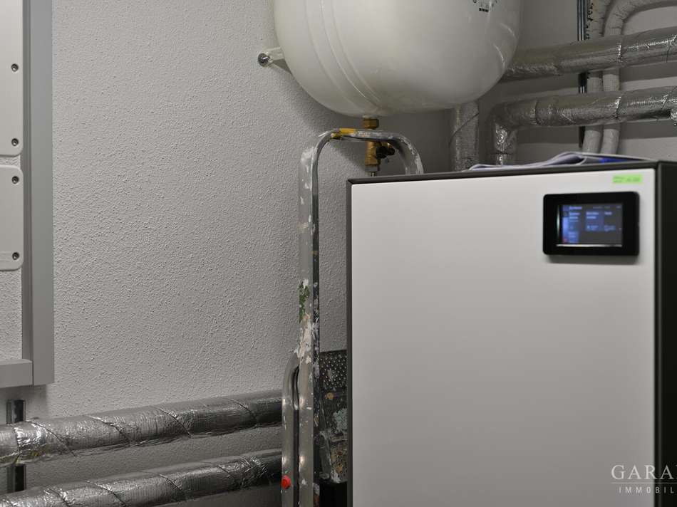Mit Wärmepumpe und