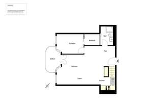 Exclusive 2-room apartment - furnished to a high standard with balcony and roof terrace – Die vollständige Adresse der Immobilie erhältst du vom Anbieter., 14482 Babelsberg Süd, Potsdam – Vorschaubild 21