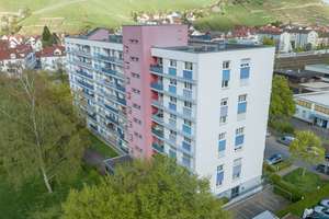 moderne 1-Zi.-Mietwohnung- Mettingen mit Aussicht in die Weinberge