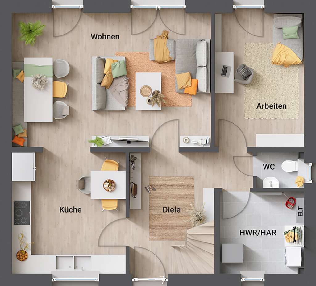 Immobilie in Fahrenbach - Moderne Wohlfühlatmosphäre - Das Einfamilienhaus mit dem Plus an Ausstattung - Bild 4