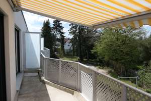 Westpark-Nähe, Balkon und Dachterrasse mit Gartenblick