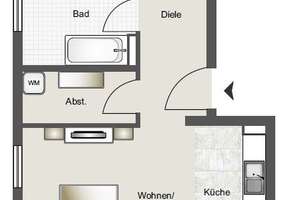 Exklusive 2,5 Zimmer-Wohnung mit gehobener Ausstattung in FN-Windhaag – Die vollständige Adresse der Immobilie erhältst du vom Anbieter., 88045 Friedrichshafen – Vorschaubild 9