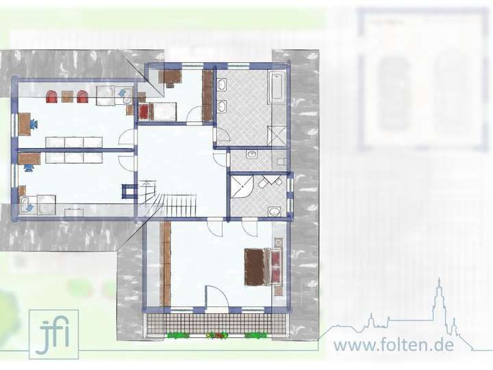 Grundriss Obergeschoss