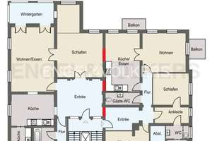 Volltreffer! Barrierefreie, repräsentative Etagenwohnung in der Villa Fortuna – Die vollständige Adresse der Immobilie erhältst du vom Anbieter., 65191 Nordost, Wiesbaden – Vorschaubild 18