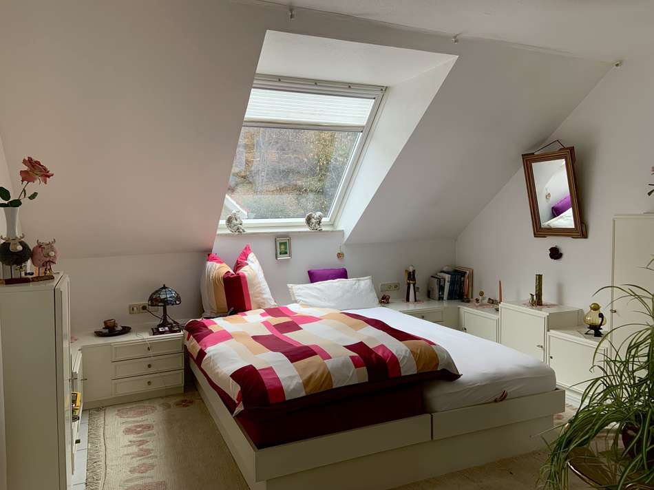 Schlafzimmer im Dachgeschoss