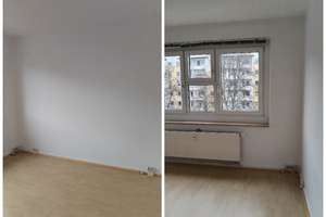 Renovierte 3 Zimmer 58m2 Wohnung mit Einbauküche und großem Balkon mit Fernblick in Markersdorf  – Kurt-Schneider-Straße 22, 9122 Markersdorf, Chemnitz – Vorschaubild 4