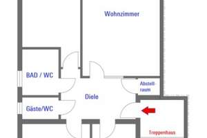 Gemütliche, ruhige 3 Zimmer Wohnung in Walsum-Overbruch (Prov. Frei) – Friedrich-Ebert-Straße 539, 47178 Overbruch, Duisburg – Vorschaubild 22