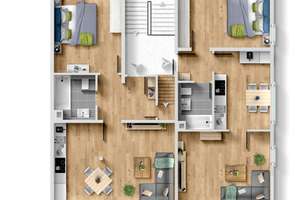 Historisches Mehrfamilienhaus mit 4 Wohnungen (Zentrale Altstadt-Lage) – Die vollständige Adresse der Immobilie erhältst du vom Anbieter., 72764 Reutlingen-Mitte, Reutlingen – Vorschaubild 8