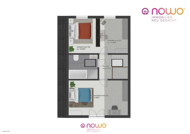 Grundriss Obergeschoss