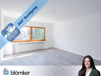 Blömker! Helle 3,5-Zimmer Wohnung in zentraler Lage, mit Balkon zum Entspannen in Gladbeck-Mitte!