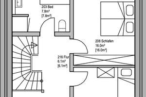 Neubau-Erstbezug: Großzügiges Reihenmittelhaus mit Dachterrasse und großem Studio in Bonn-Beuel – Kommentalweg 2, 52335 Schwarzrheindorf/Vilich-Rheindorf, Bonn – Vorschaubild 7