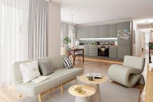 Barrierefreie Eigentumswohnung mit sonniger Loggia und Gäste-WC – Roermonder Straße 76, 52072 Ponttor, Aachen – Vorschaubild 1