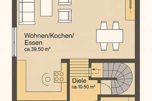 exklusive Neubau Doppelhaushälfte in Boelerheide mit 4 Zimmern – Windhang 17, 58099 Boele, Hagen – Vorschaubild 3