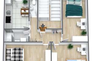Nahe Donau: Helle 3- Zimmer Wohnung mit neuem Bad, Balkon & Stellplatz – Silcherstr. 9, 89231 Neu-Ulm – Vorschaubild 11