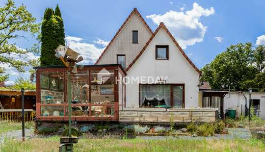 Bild von EFH mit Wintergarten, Gartenhaus & Garage – ca. 133 m² Wohnfläche & 1086 m² Grundstück!
