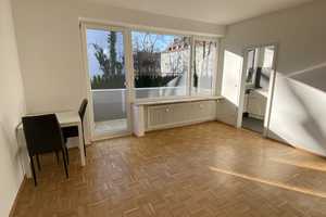 **möblierte 1 Zimmer Wohnung**Küche mit EBK**Balkon**Duschbad**Keller** – Demblerstr. 20, 81549 München – Vorschaubild 1