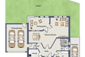 Wohnen mit Stil: Großzügiges Haus mit 6 Zimmern, Wintergarten, Doppelgarage, Kamin & Einliegerwhg! – Die vollständige Adresse der Immobilie erhältst du vom Anbieter., 74211 Leingarten – Vorschaubild 44