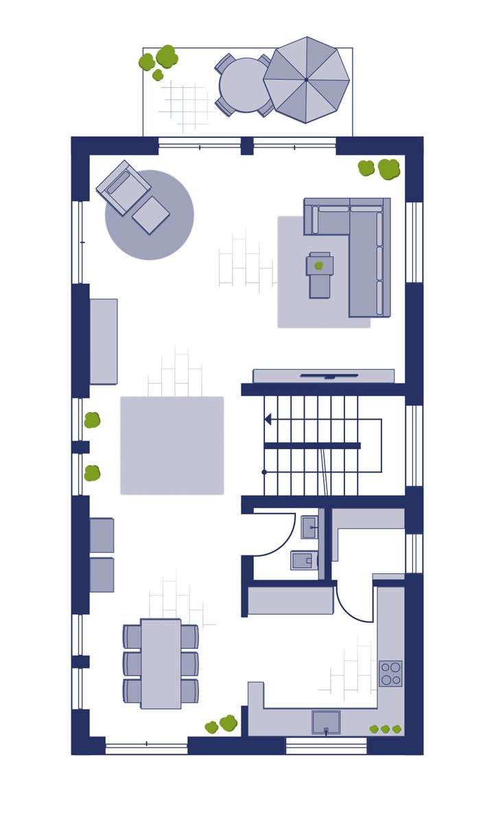 Grundriss Erdgeschoss