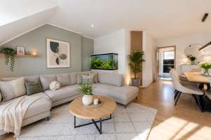 Oben beginnt der Abstand zum Alltag - Maisonette mit Horizont
