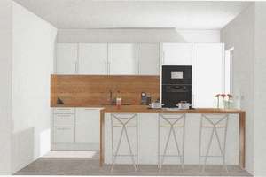 Neuwertige 4 Zi-Wohnung in Schlossnähe, - barrierefreie, TG, Gartennutzung, vermietet