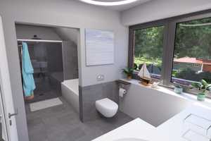 Neubau Doppelhaushälfte KfW55 mit 131m² in Xanten-Vynen – Wesel (Kreis) – Vorschaubild 6