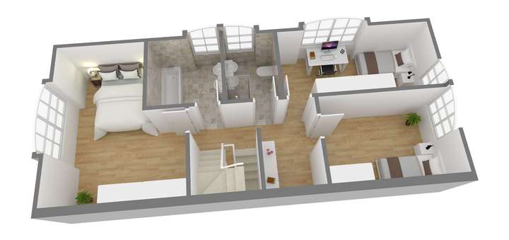 Grundriss Obergschoss