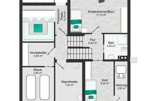 Wohnen im Grünen: Helles Mittelreihenhaus mit Terrasse und Garten – Die vollständige Adresse der Immobilie erhältst du vom Anbieter., 50374 Erftstadt – Vorschaubild 27
