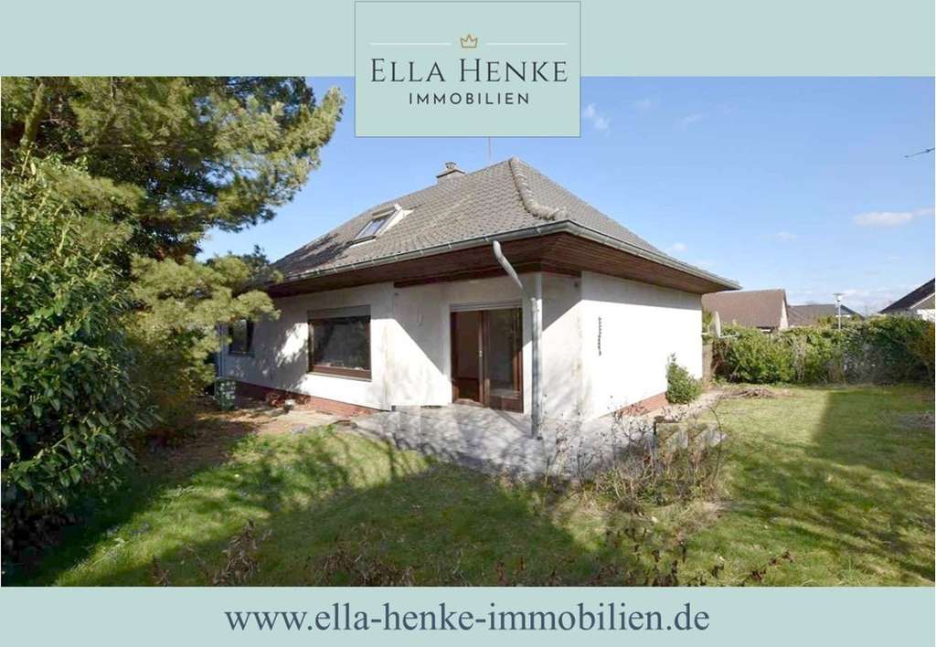 Immobilie in Wolfsburg - Gemütlicher 70er-Jahre-Bungalow zum Modernisieren mit Keller + Garage. - Bild 0