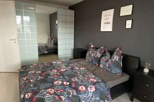 möblierte 2-Zimmerwohnung mit Küche, Westbalkon und Badewanne in guter Lage – 80937 Am Hart, München – Vorschaubild 11