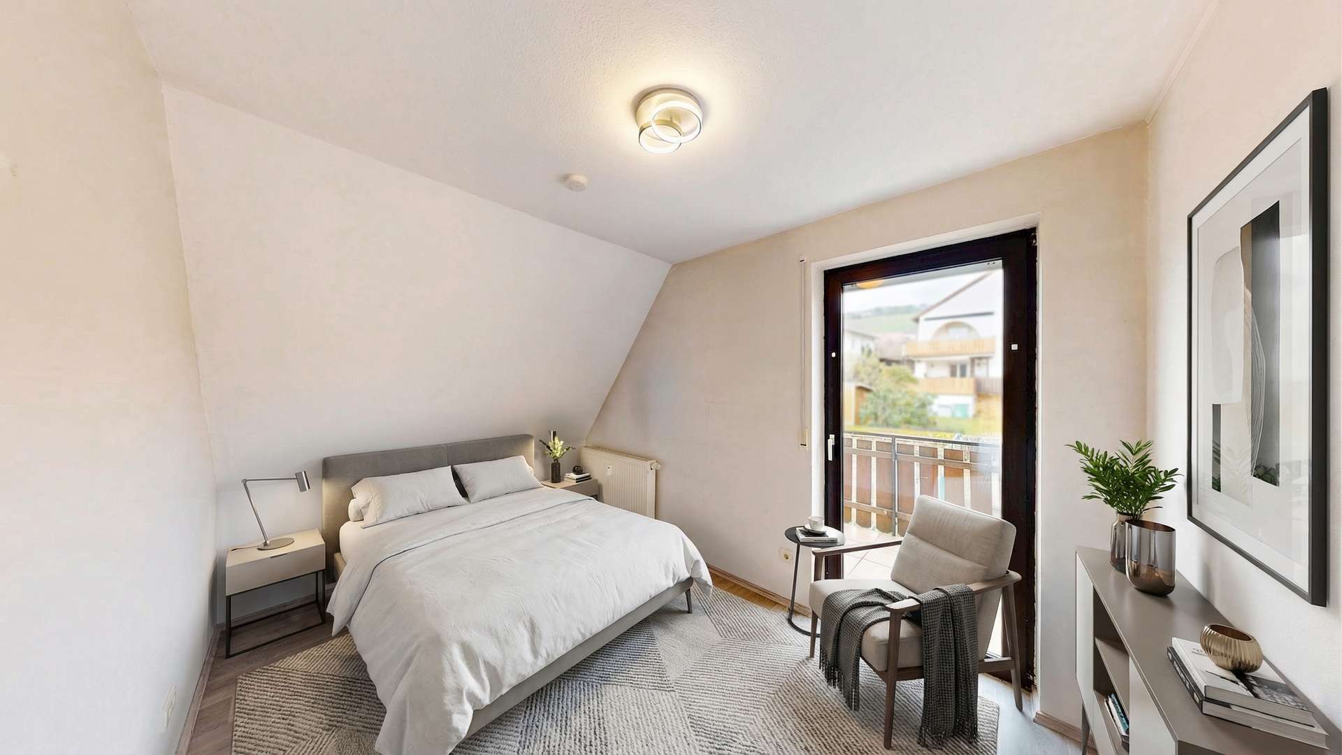 Immobilie in Eibelstadt - Attraktive 4-Zimmer-Dachgeschosswohnung in ruhiger Lage – ideal für Familien, Paare & Kapitalanleger - Bild 1