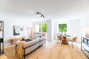 Exklusive 2-Zi.-Wohnung mit Balkon und Einbauküche- Erstbezug nach umfassender Modernisierung