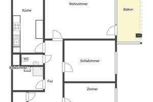 Attraktive 3-Zimmer-Wohnung mit Balkon in ruhiger Lage von Rommelshausen – Die vollständige Adresse der Immobilie erhältst du vom Anbieter., 71394 Kernen im Remstal – Vorschaubild 20