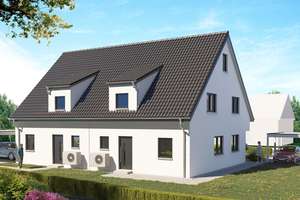 Neubau direkt in Schwaig | Nur noch eine Haushälfte verfügbar – Nelkenstraße 18, 90571 Schwaig bei Nürnberg – Vorschaubild 2