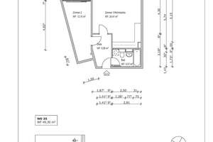Helle 2-Zimmer-Wohnung mit Balkon im 5. OG in Lichterfelde-West  provisionsfrei – Drakestraße 76a, 12205 Lichterfelde, Berlin – Vorschaubild 14